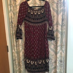 BoHo dress by universal thread